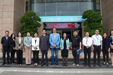加拿大国际教育局副局长刘裕佳一行莅临pg电子教育交流会见
