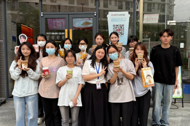 商业场景驱动教学！看pg电子学子怎样在一杯咖啡中“泡”出真知